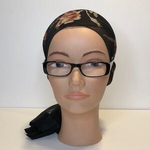 Rectangular Readers/Cheaters/Eyeglasses +2.50; Black & Blue Frame